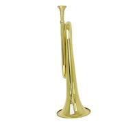 Toyvian Tromba in Rame Colore Oro Facile da Utilizzare e Trasportare per Principianti e Professionisti per Bande e Orchestre