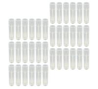 Toyvian Tubo per rossetto e balsamo labbra vuoto 5g, contenitore fai da te per balsamo, set 60 pezzi per creazione trucco personalizzato