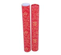 Toyvian Tubo Telescopico Regolabile per Documenti e Poster Contenitore Rigido in Carta Resistente Tappo Custodia Portatile per Trasporto Opere D’Arte Mappe e Progetti per Viaggi e