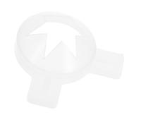 Toyvian Ugello Modellatore per Gelato Riutilizzabile Ricambio per Macchina Gelato Soft Serve Beccuccio Soffice per Decorazioni Accessorio Facile da Pulire per Gelateria Professionale