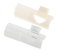 Toyvian Ugello per Soffio Flauto Cinese 2 Pezzi Protezione Bocchino Membrana Accessorio Allenamento Fiato per Principianti Parte di Riparazione Strumento Musicale per Esercizi di