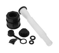 Toyvian Ugello Tanica di Gas in Pp PE Kit Sostituzione Beccuccio Bombola di Gas Tappo Filettato Antiscivolo e Connettore Tubo Flessibile Ad Alta Pressione per Accessori Auto