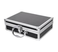 Toyvian Valigetta in Alluminio Rigida Serratura Valigetta Portautensili Per Uomo Scatola Portaoggetti in Leggera e Pratica Per Casa Ufficio e Viaggio