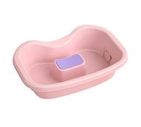 Toyvian Vassoio per Lavaggio Capelli in Plastica Pratico per Anziani e Disabili per Lavare i Capelli Casa Ospedale Supporto Comodo per Testa Collo e Spalle