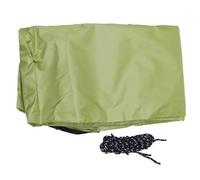 Toyvian Vela Parasole Triangolare 3x3m Verde Militare con Corda e Borsa, Tettoia Protettiva per Esterni, Riparo Solare per Campeggio, Picnic e Giardino, Ombreggiante per Terrazze e