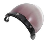 Toyvian Visiera Sostituibile per Casco Moto Lente in Policarbonato, Design Ergonomico e Resistente, per Caschi a 3 Fibbia in Uso Stradale