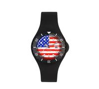 ToyWatch jyf08us - Orologio unisex movimento al quarzo con cinturino in gomma bandiera