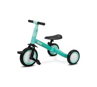 TOYZ - Bicicletta Senza Pedali 4in1 per Bambini, Triciclo, Bicicletta per Bambini, Triciclo per Bambini Piccoli - Regalo per Bambini di 1 Anno con Sella e Manubrio Regolabili - Fox Turchese