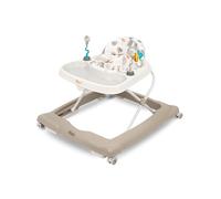 TOYZ - Girello per Bambini Piccoli, Girello Canto con Tappetino da Gioco - Giocattolo per Bambini dai 6 Mesi - Ausilio per Camminare in Età Prescolare - Regalo per Bambini o Bambine - Beige