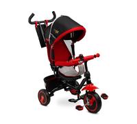 TOYZ TIMMY Bicicletta a 3 ruote - Modulare - Sicura - Numerosi miglioramenti - Schienale regolabile - Per bambini da 2 a 5 anni - Portata fino a 25 kg - 89x96x52 cm - Rosa