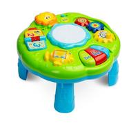 TOYZ Zoo Tavolo attività musicale per bambini piccoli - Giocattolo educativo 3 in 1 con melodie, luci ed elementi interattivi - Per bambini sopra i 18 mesi - 30 x 30 x 17,7 cm