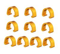 TOYZFRIENDY 10 Fibbia a trasversale a forma U. serracavi parti bici Clip per per bici MORSETTO staffa fissaggio del clip per freno D'oro