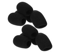 TOYZFRIENDY 10 pezzi Coperture Microfono Antivento Morbide per Microfoni Lapel Headset Protezione Versatile per Conferenze Insegnamento e Discorsi Facile da Installare e Trasportare