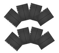 TOYZFRIENDY 10 Pezzi Pagine Interne per Album Francobolli Nove Fogli Double-Sided con Verticale per Raccoglitori Standard Inserto per Ampie