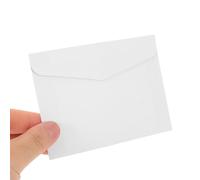 TOYZFRIENDY 100 Buste per Inviti Piccole 115X83 CM Buste di Carta Bianca per Biglietti d'Auguri e Cartoline e Matrimoni e Organizzazione Carta