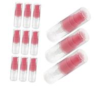 TOYZFRIENDY 12 Pezzi Trasparenti con Pompa Bottiglie in Pet Ricaricabili per Viaggio Contenitori Leggeri e Portatili per Lozioni Sieri e Cosmetiche