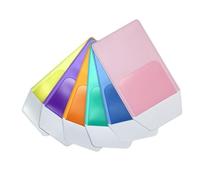 TOYZFRIENDY 12pezzi Portapenne Infermieri Pvc Colorati Borsa Inserti Penna Compatta e Resistente Organizzatore Tascabile Antigoccia Per Ufficio e Scuola