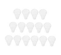 TOYZFRIENDY 15 pezzi Copri Pennelli Trucco per Highlighter Protettori Morbidi Riutilizzabili Custodie Antiurto per Pennello Viso Medio e Piccolo Facili da Pulire e Portatili