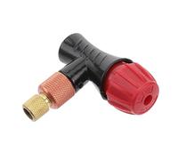 TOYZFRIENDY 1pezzi Di Gonfiaggio Per Bicicletta Adattatore Per Bottiglia Gonfiabile in Di Da Usare Compatibile Gonfiatori Lend e Design Rotativo Per Facile Regolazione Aria