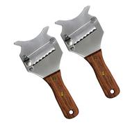 TOYZFRIENDY 2 Pezzi Affettatrice Tartufi in Acciaio Inossidabile Resistente Affetta Formaggio e Cioccolato per Cucina Professionale Strumento da e Antiruggine