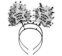 TOYZFRIENDY 2 Pezzi Cerchietti Stelle a Cinque Punte per Capelli Leggeri e Resistenti Accessori Brillanti per Festa di Capodanno Decorazioni Festive per Capelli per Atmosfera e Party