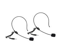 TOYZFRIENDY 2 pezzi Microfono con Filo Fascia per Amplificatore Vocale Microfono Condensatore Direzionale per Insegnanti e Uso Professionale