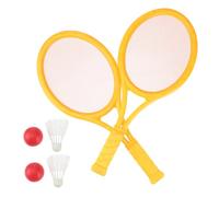 TOYZFRIENDY 2 Racchette Tennis e Badminton per Genitori Kit Completo Outdoor con Racchette Grandi in Abs Sicuro e Durevole per Giochi e Apprendimento Sportivo all Colore Colore Casuale