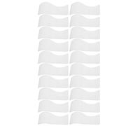 TOYZFRIENDY 20 Spatole per Ceretta in Plastica Trasparente per Viso e Corpo Bastoncini Applicatori per Cera Piccoli e Grandi Raschietti per Maschere Depilatorie per Pelli Sensibili Set da
