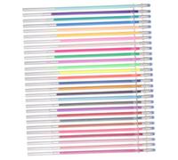 TOYZFRIENDY 24 pezzi Ricariche Penna Gel Colorate Glitter e Fluorescente Ricarica Penna Sfera per Studenti e Cancelleria Scuola Resistente Perdite