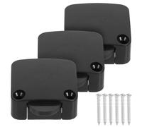 TOYZFRIENDY 3 Pezzi Interruttore Porta Luce Armadio 12v-250v Materiale Ignifugo Viti per Luci Mobili Controllo Automatico per Armadi e Cassetti