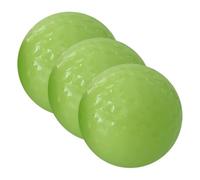TOYZFRIENDY 3 pezzi Palline da Golf Fluorescenti Palline Luminose da Allenamento Notturno in Assorbimento Luce Solare per Golfisti e Regali
