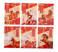 TOYZFRIENDY 300 Buste Rosse Per Il Capodanno 2026, Del Cavallo, Hong Bao, Portasoldi, Rossi Lai See Per Contanti, Matrimonio, Festa Lunare,