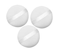 TOYZFRIENDY 3pezzi Dischi Di Cotone Per Polvere Corpo Morbidi Lavabili Riutilizzabili Per Polvere Libera Trucco Secco o Bagnato