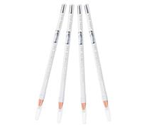 TOYZFRIENDY 4 pezzi Matite Sopracciglia Bianco Effetto Pelo con Punta Fine e Antisudore Matita Occhi per Trucco Quotidiano e Occasioni Speciali