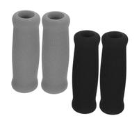 TOYZFRIENDY 4pezzi Impugnature Antiscivolo Per Stampelle Manopole Imbottite Ergonomiche Per Bastoni Da Camminata Impugnature Comfort Per Anziani e Disabili Facilmente Installabili e Resistenti