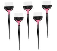 TOYZFRIENDY 5 pezzi Spazzole Professionali per Tinta Capelli per Salone e Uso Domestico Spazzola Morbida e Flessibile per Applicazione Colore e Trattamento