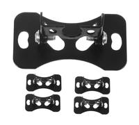 TOYZFRIENDY 5 pezzi Supporto per Telecamera Retromarcia Auto in Nero Staffa Regolabile per Montaggio Telecamera Posteriore e Portatarga per Installazione Facile e Vista Sicura