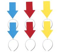 TOYZFRIENDY 6 pezzi Fascia Testa Freccia Divertente per Halloween e Cosplay Accessorio Leggero e Comodo per Feste Festival e Live Streaming Coordinabile con Vari Look