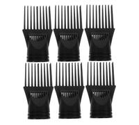 TOYZFRIENDY 6 pezzi Ugelli Pettine per Asciugacapelli Resistente Alte Temperature Accessori Leggeri e Portatili per Styling e Districatura