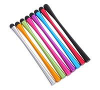 TOYZFRIENDY 8 pezzi Penne Stilo Touch Screen Smartphone Corpo Sottile in Silicone e Metallo Punta Capacitiva per Scrittura Scorrevole e Presa Salda Compatibili con Dispositivi Capacitive di