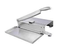 TOYZFRIENDY Affettatrice Manuale per Carne in Acciaio Tagliacarne Multifunzionale per Manzo Pollo e Verdure Resistente per Cucina Domestica e Ristoranti per Bbq e Hot Pot