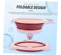 TOYZFRIENDY Bacinella Portatile per Ragazzo Ragazza con Design Cartone Animato Coniglio Vaschetta per Bagnetto Lavaggio e Piedi per Casa e Viaggio