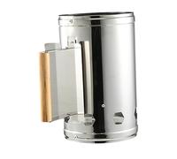 TOYZFRIENDY Barbecue Accendi Carbonella in Inossidabile con Impugnatura Isolante Starter Rapido per per Esterna e