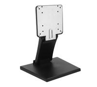 TOYZFRIENDY Base Televisiva Supporto Per Monitor Pavimento Supporti Tv Ripiano Rialzato Scrivania Supporto Parete Orientabile Per Tv Monte Monitor Del Computer Nero Ferro Stiro