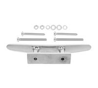 TOYZFRIENDY Bitta di Ormeggio in Acciaio Inox 316 da 6 Pollici con Viti e Rondelle Supporto per Cima di Barca e Kayak Accessori Nautici per Ormeggio Resistente e Installazione Rapida