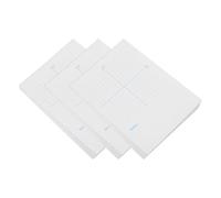 TOYZFRIENDY Blocco Note Grafico Xy 3 Pezzi Fogli a Griglia per Coordinate Matematiche, Carta Millimetrata Piana per Algebra e Geometria, Quaderno Portatile per Esercizi di Matematica e