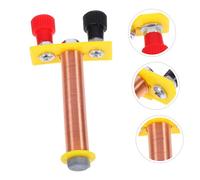 TOYZFRIENDY Bobina Solenoide Elettromagnetica per Lezioni di Fisica con Filo di Rame Resistente Strumento Didattico per Esperimenti e Dimostrazioni di Elettromagnetismo Ausilio per Esercizi e