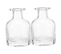 TOYZFRIENDY Bottiglie di Vetro Vuote per Diffusore a Bastoncini 150 Ml Trasparenti, Flaconi Diffusori di Profumo Riutilizzabili per Aromaterapia, Accessori Fai da Te per Oli Essenziali