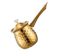 TOYZFRIENDY Caffettiera Turca Vintage Inossidabile Versatile Pentola per Espresso da Piano Scalda Latte e Sciogli Ergonomico e Ufficio Colore