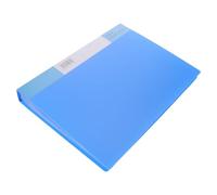 TOYZFRIENDY Cartella Portadocumenti Trasparente con Blu Organizzatore Ufficio ad Alta Capacità per Documenti Protettore Interno per Scuola Meeting e Casa